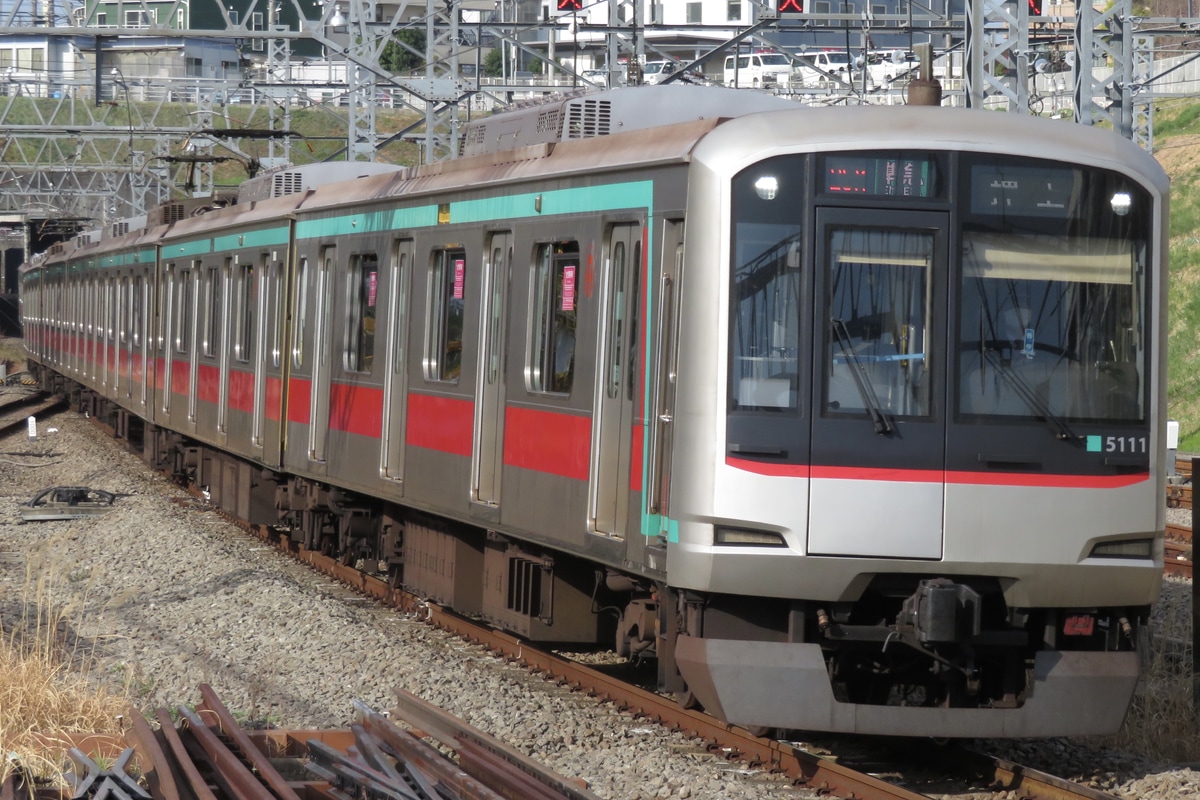 東急電鉄 長津田検車区 5000系 5111F