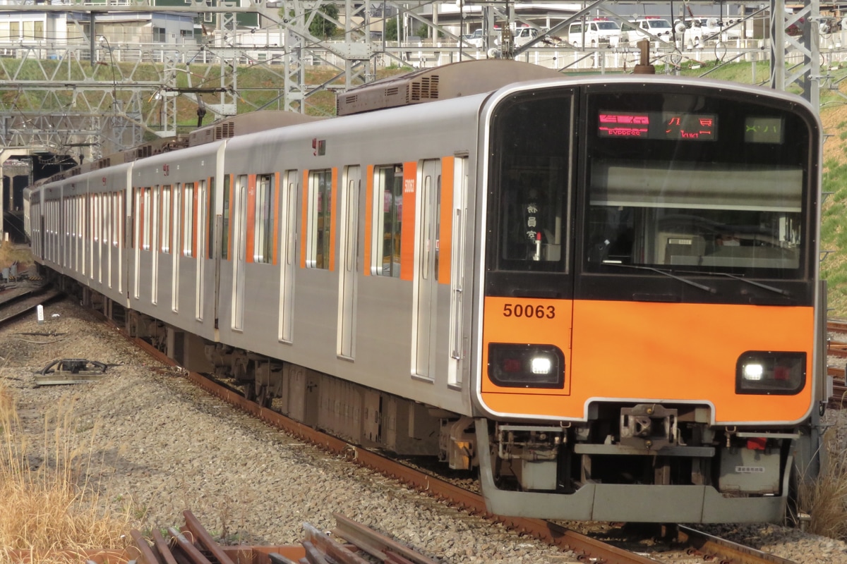 東武鉄道 南栗橋車両管区春日部支所 50050系 51063F