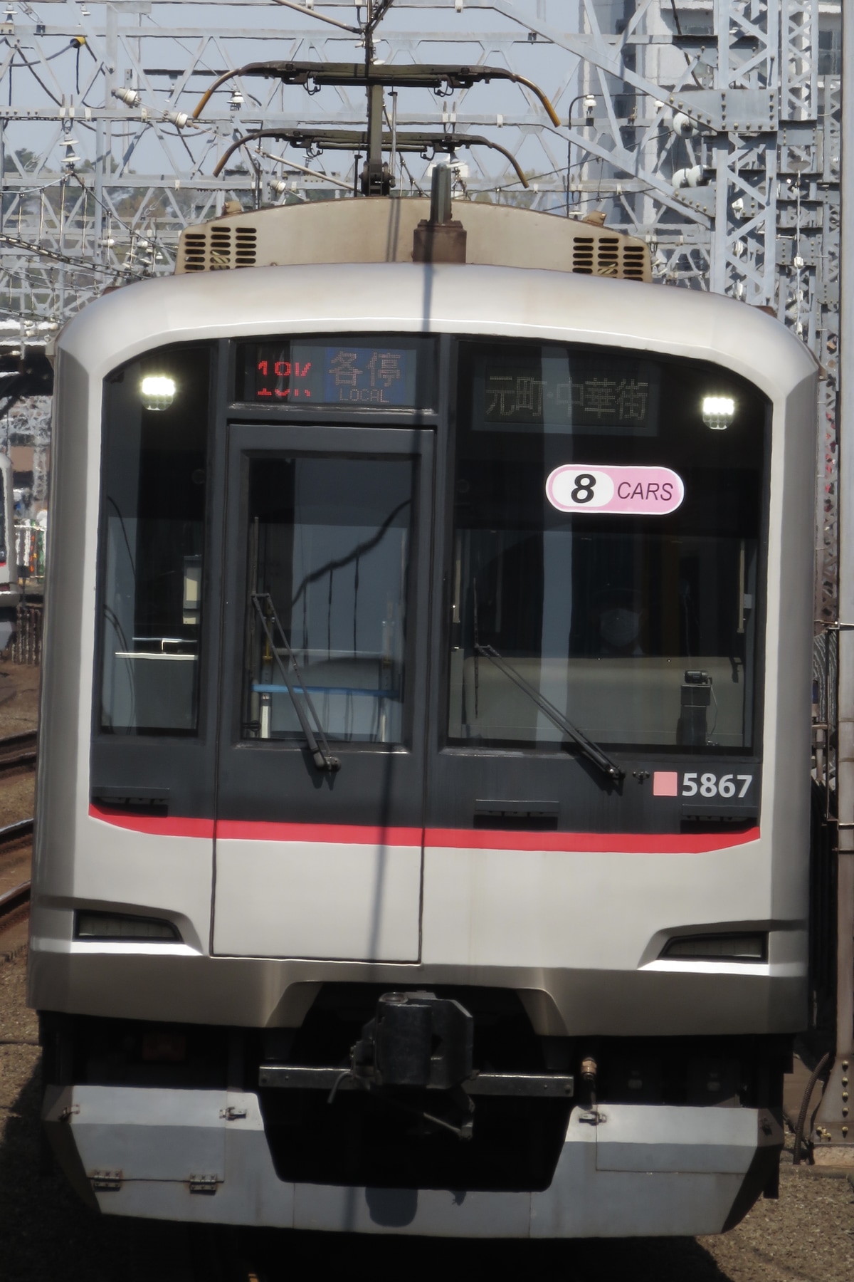 東急電鉄 元住吉検車区 5050系 5167F