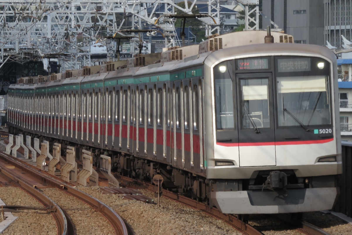 東急電鉄 長津田検車区 5000系 5120F
