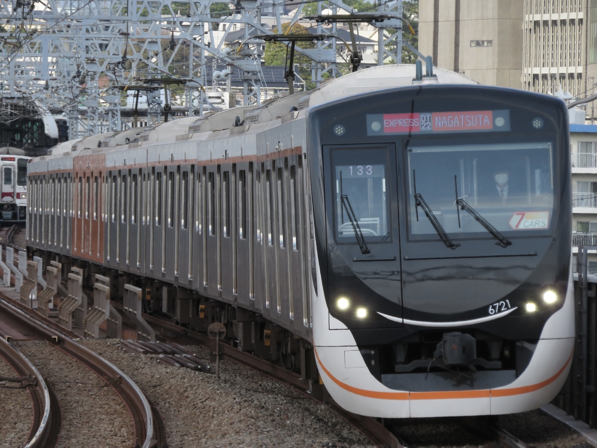 東急電鉄 長津田検車区 6020系 6121F