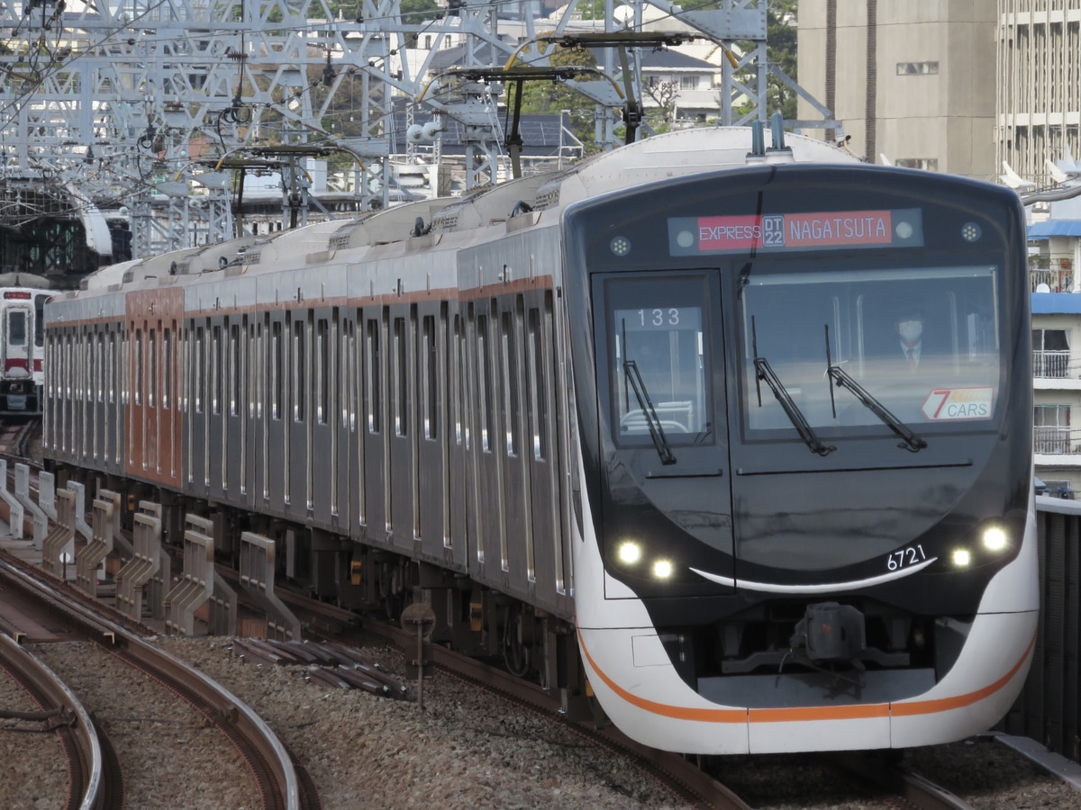 東急電鉄 長津田検車区 6020系 6121F