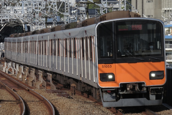 南栗橋車両管区春日部支所50050系51053Fを二子新地駅で撮影した写真