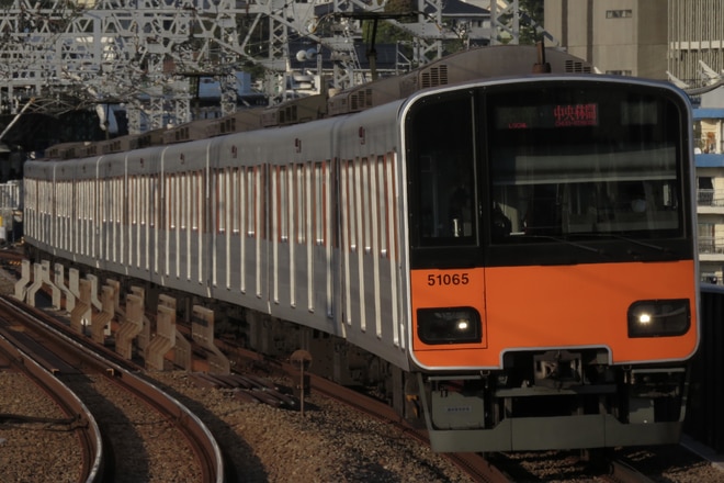 南栗橋車両管区春日部支所50050系51065Fを二子新地駅で撮影した写真