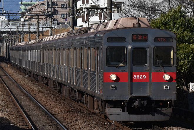 長津田検車区8500系8629Fをつきみ野駅で撮影した写真