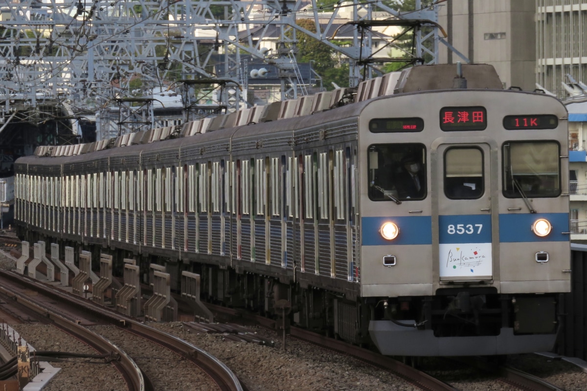 東急電鉄 長津田検車区 8500系 8637F