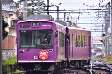 京福電気鉄道 西院車庫 モボ621形 モボ624