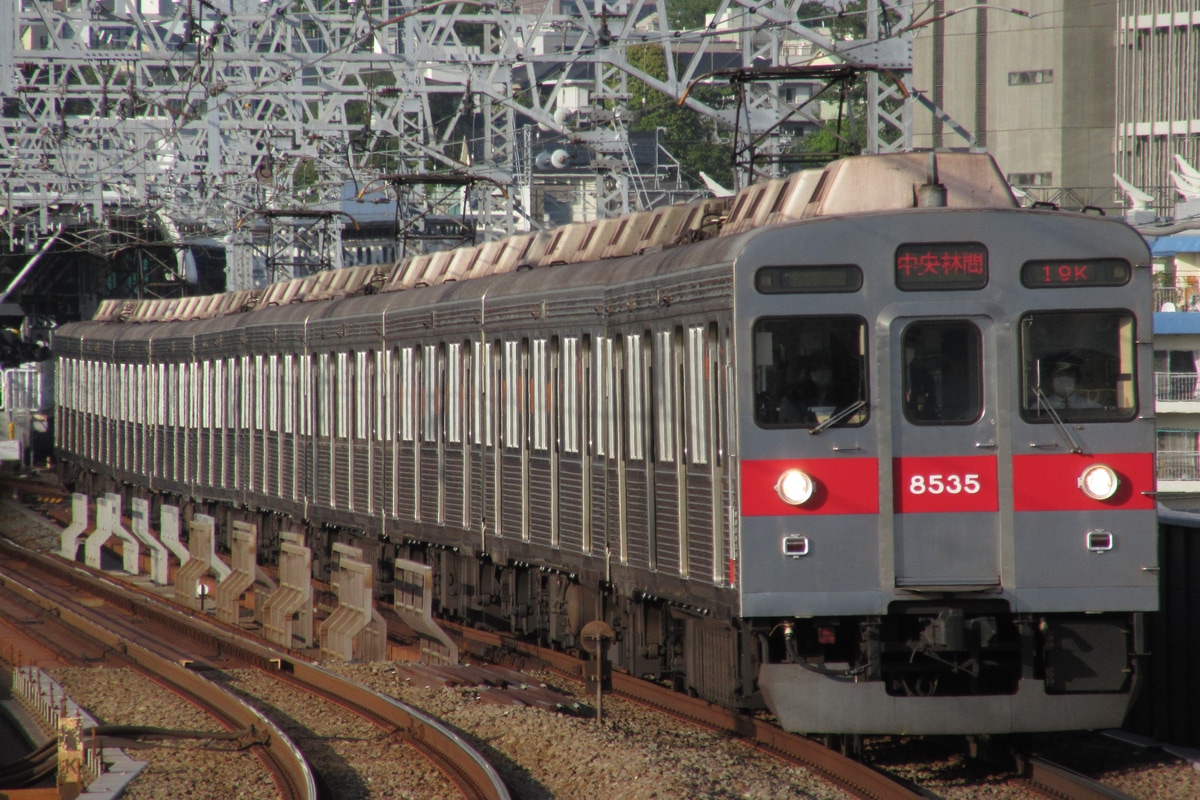 東急電鉄 長津田検車区 8500系 8635F