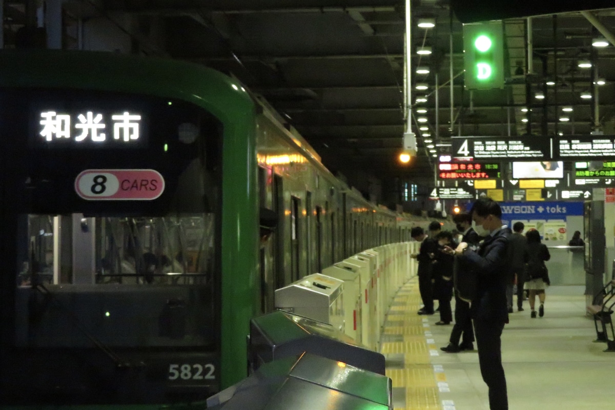 東急電鉄 元住吉検車区 5000系 5122F