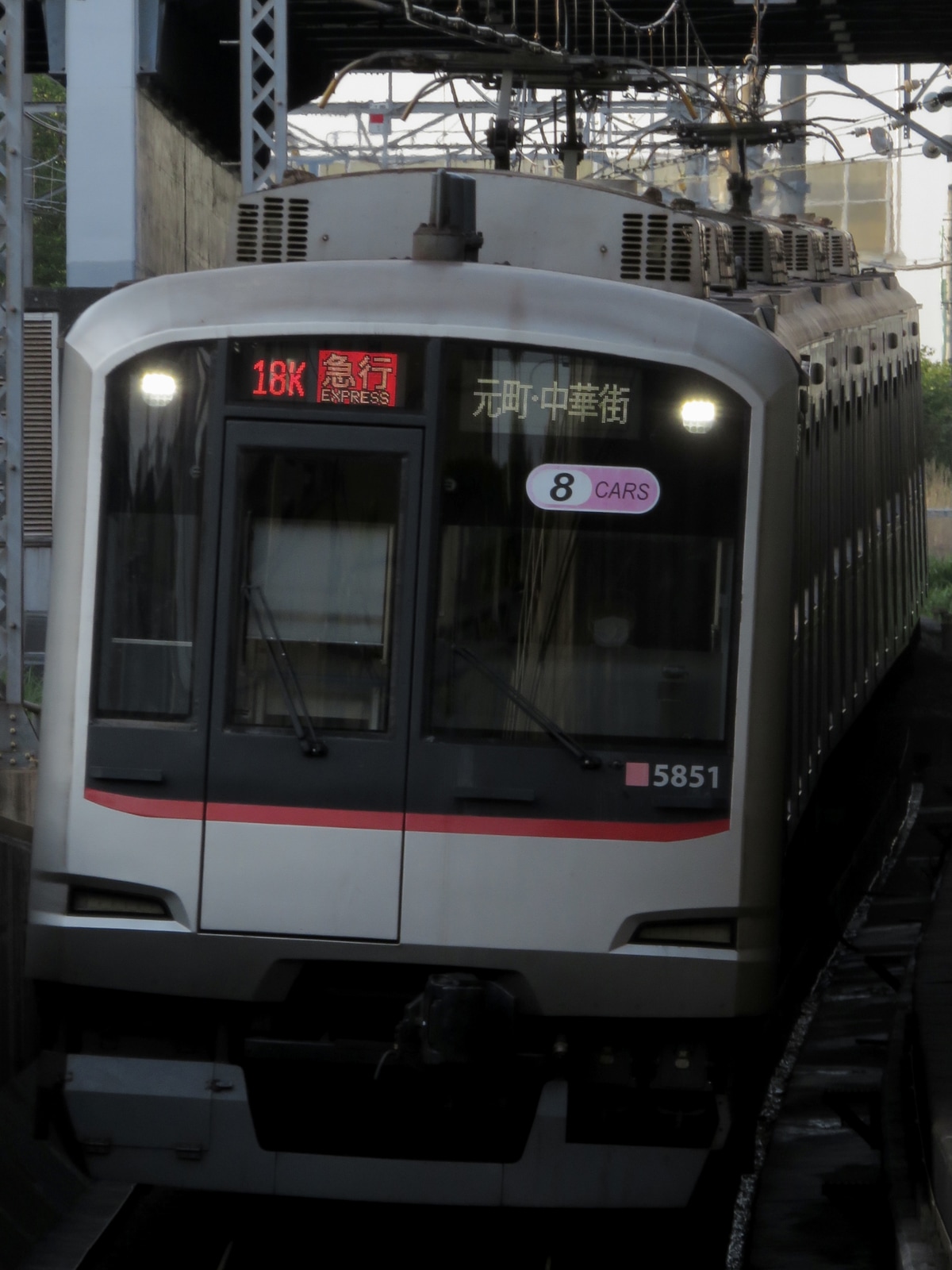 東急電鉄 元住吉検車区 5050系 5151F