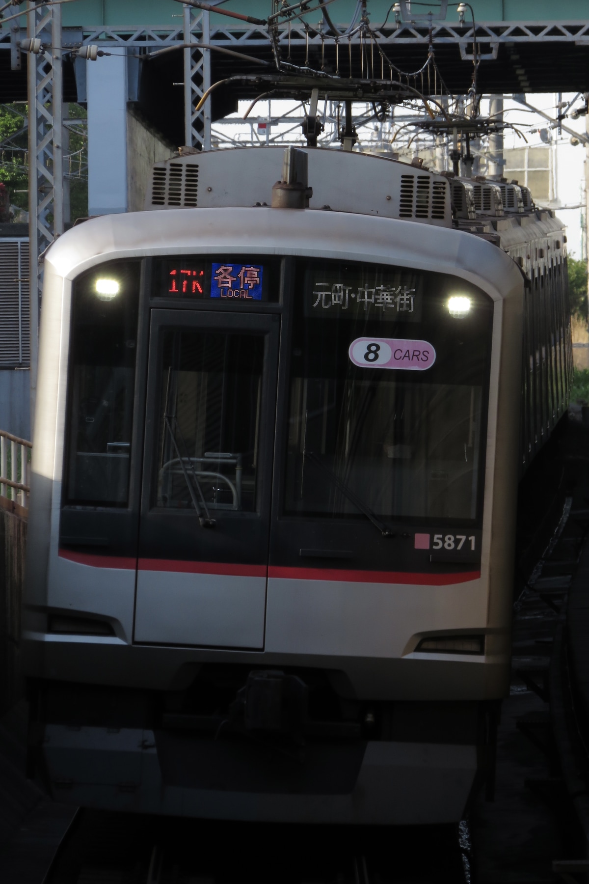 東急電鉄 元住吉検車区 5050系 5171F