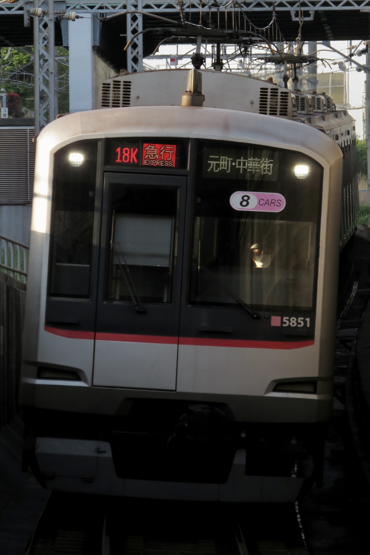 東急電鉄 元住吉検車区 5050系 5151F