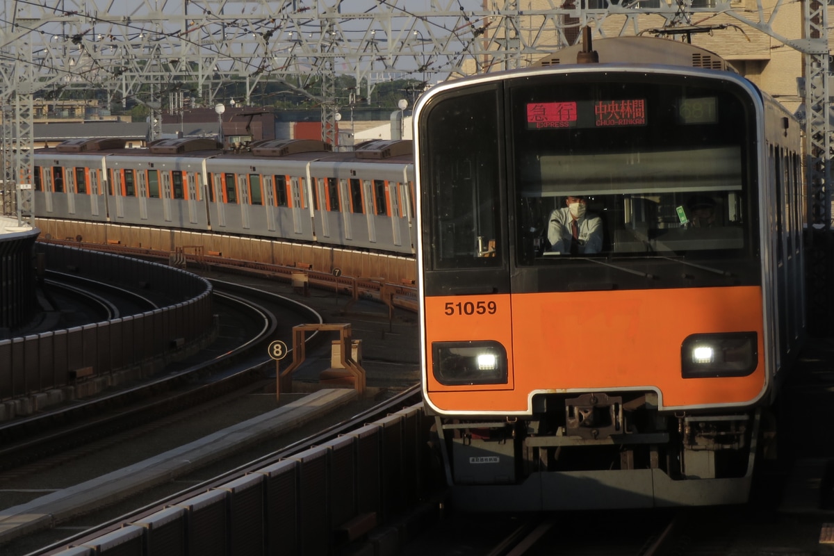東武鉄道 南栗橋車両管区春日部支所 50050系 51059F