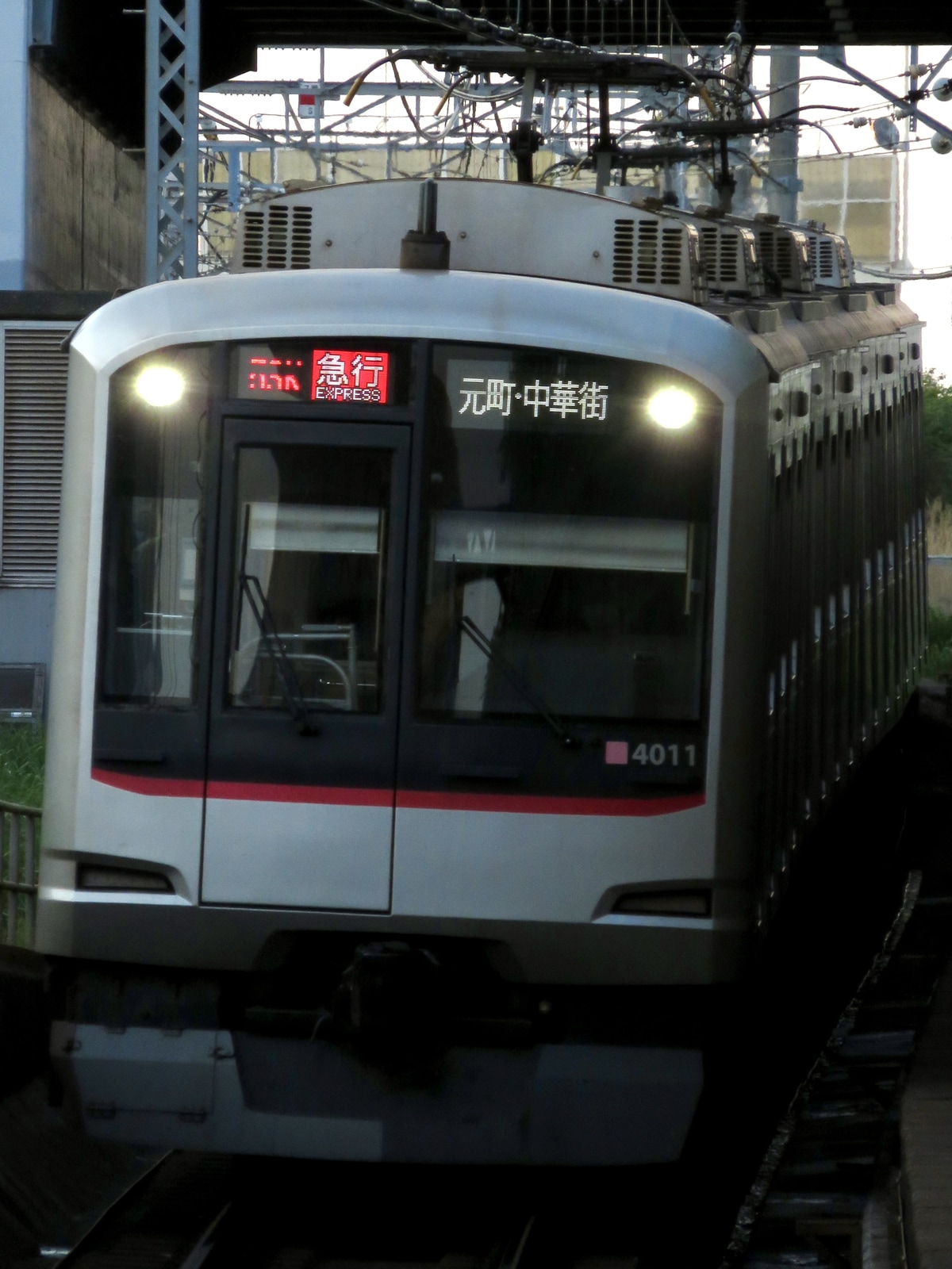 東急電鉄 元住吉検車区 5050系 4111F