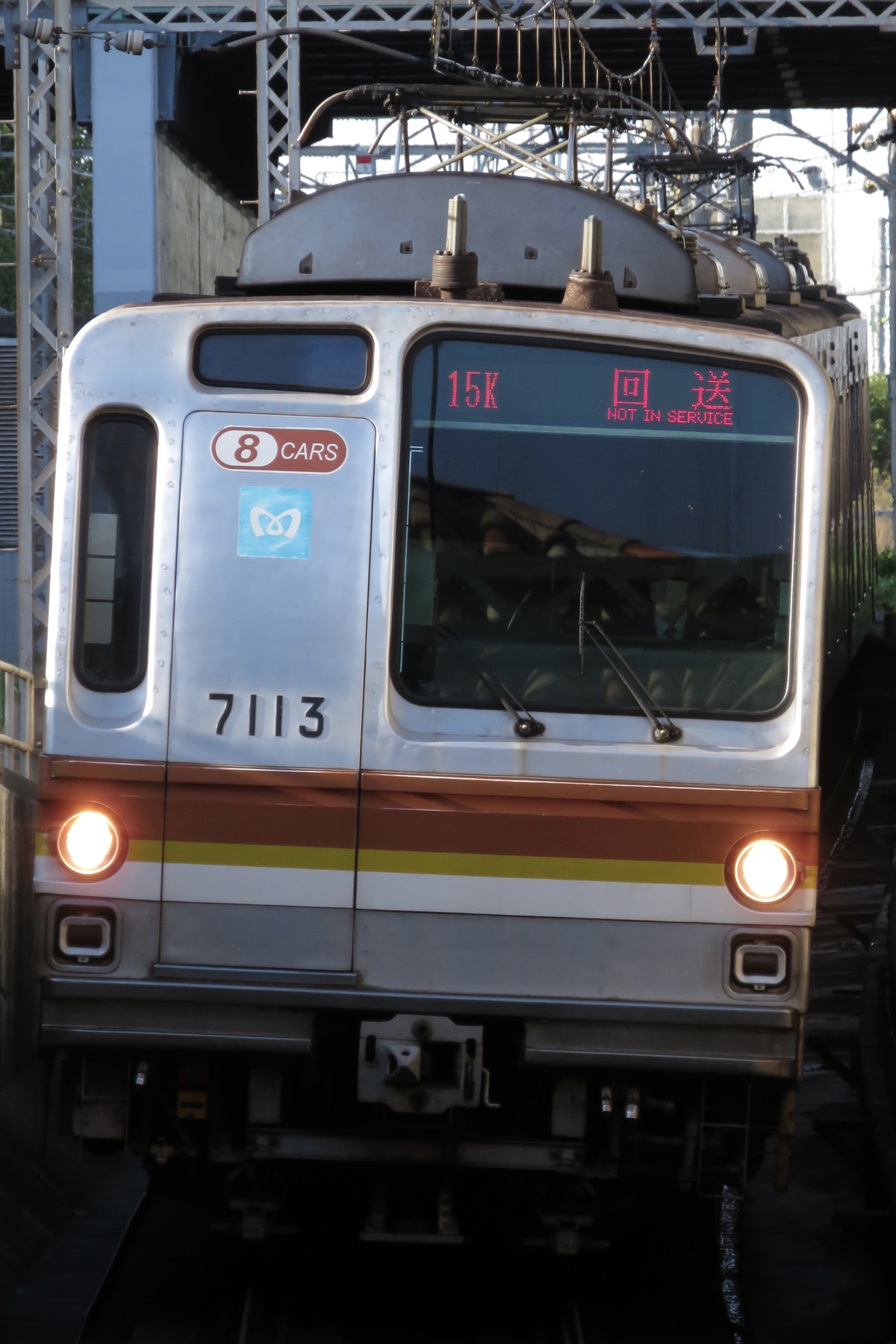 東京メトロ 和光検車区 7000系 7113F