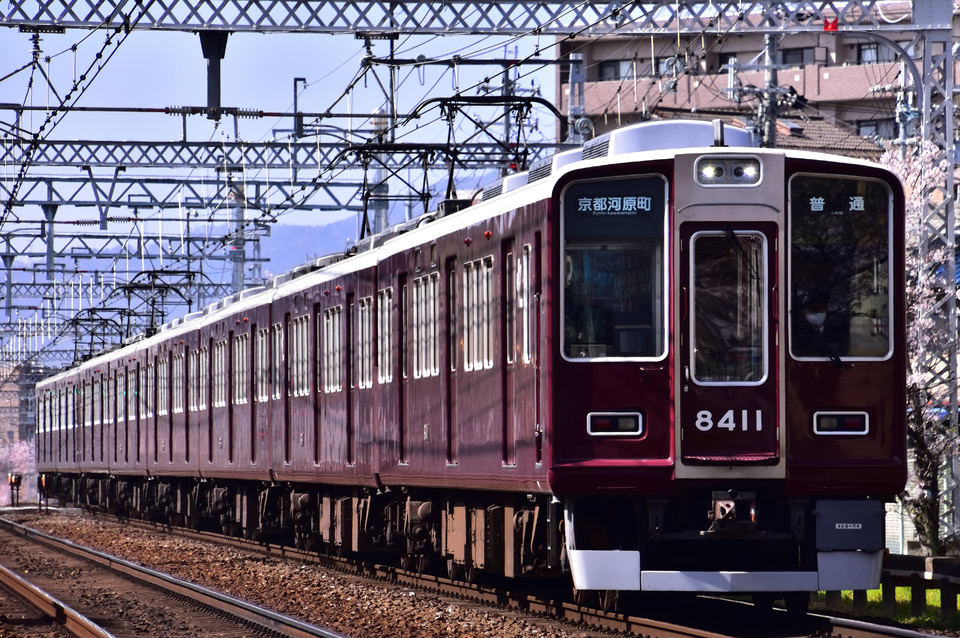 阪急8300系8311×6R<br class="br-sp" />(8311F)(8311編成)の写真