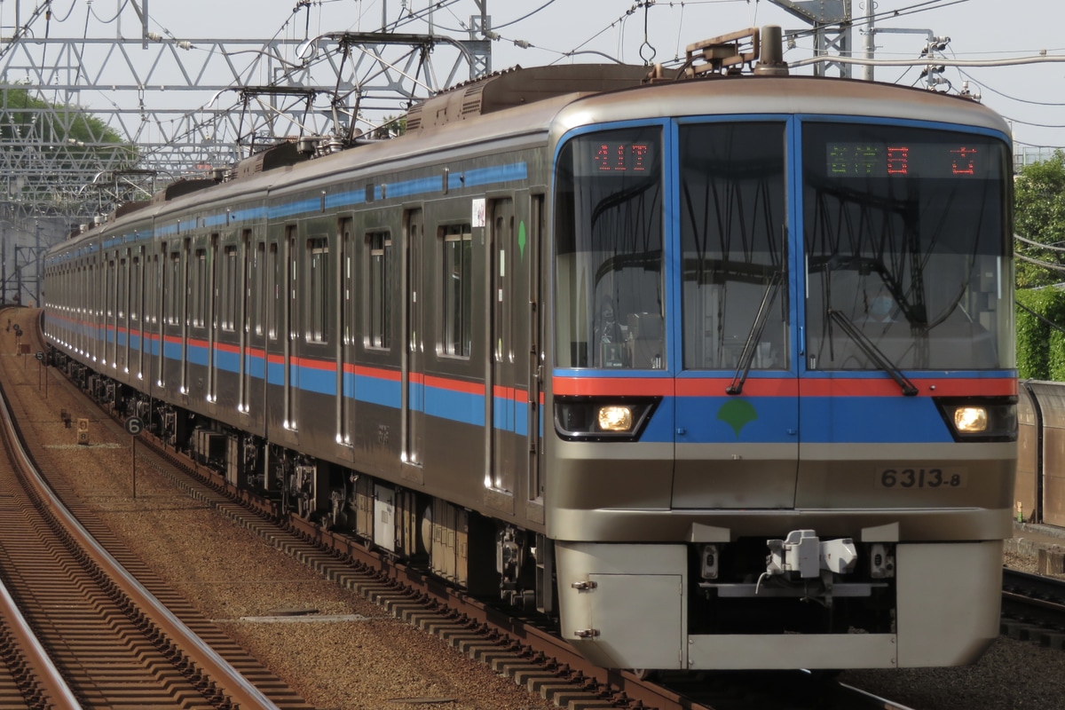 東京都交通局 志村車両検修場 6300系 