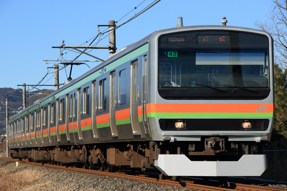 e231系3000番台　八高線川越線 E231系3000番台が営業運転を開始｜鉄道ニュース｜2018年2月25日