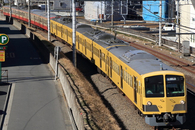 新宿線車両所玉川上水車両基地101系263Fを所沢～秋津間で撮影した写真