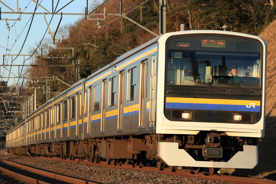 JR東209系マリC412編成<br class="br-sp" />(C412編成)(マリC412)の写真