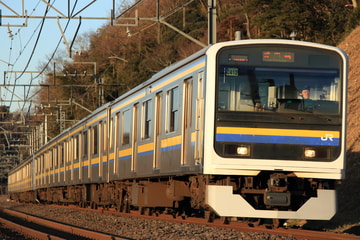 JR東日本 幕張車両センター本区 209系 マリC412編成