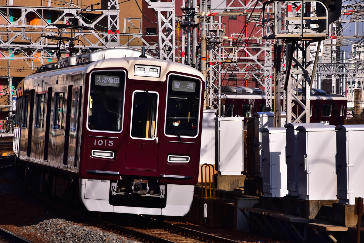 阪急電鉄 平井車庫 1000系 1015F