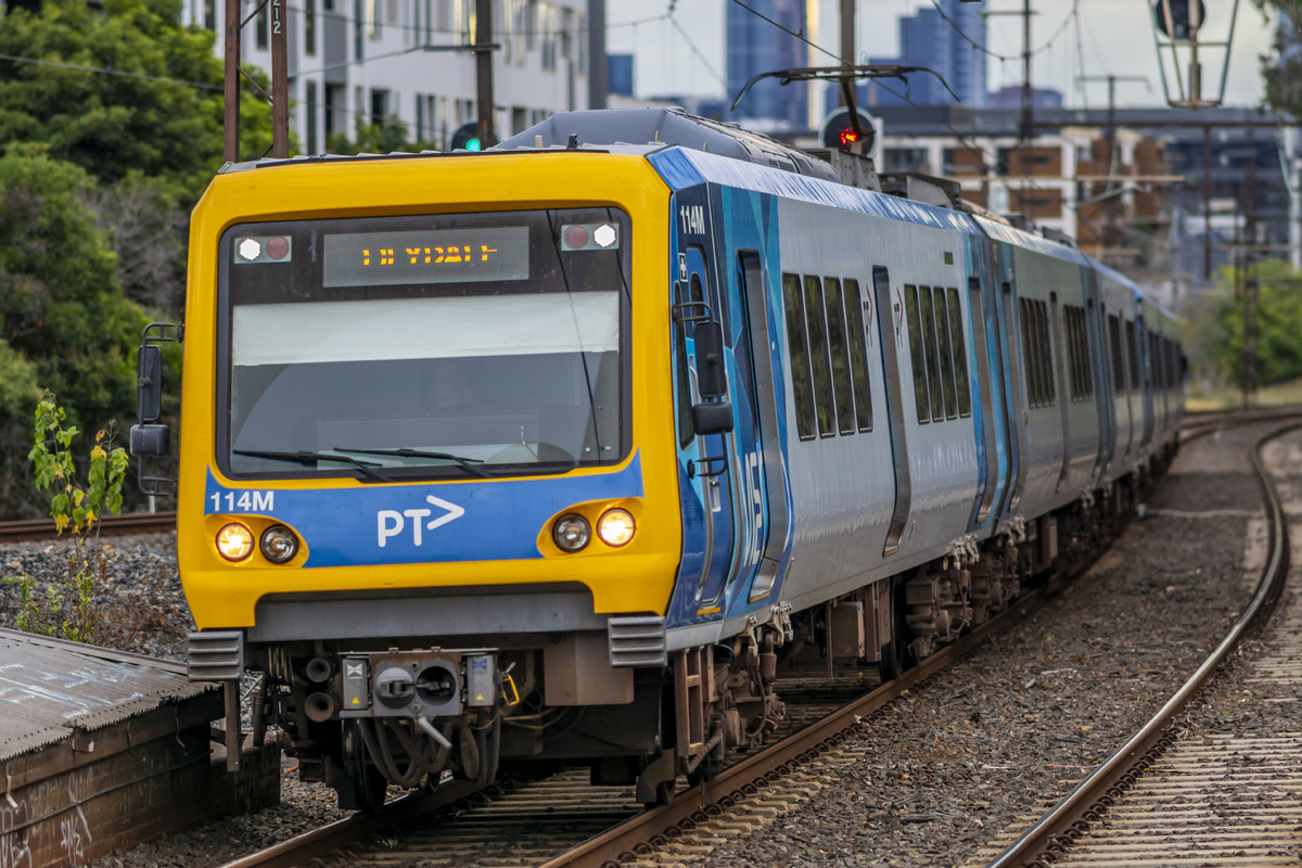 Metro Train Melbourne Metro Train Melbourne Alstom X&#039;Trapolis 100 114M