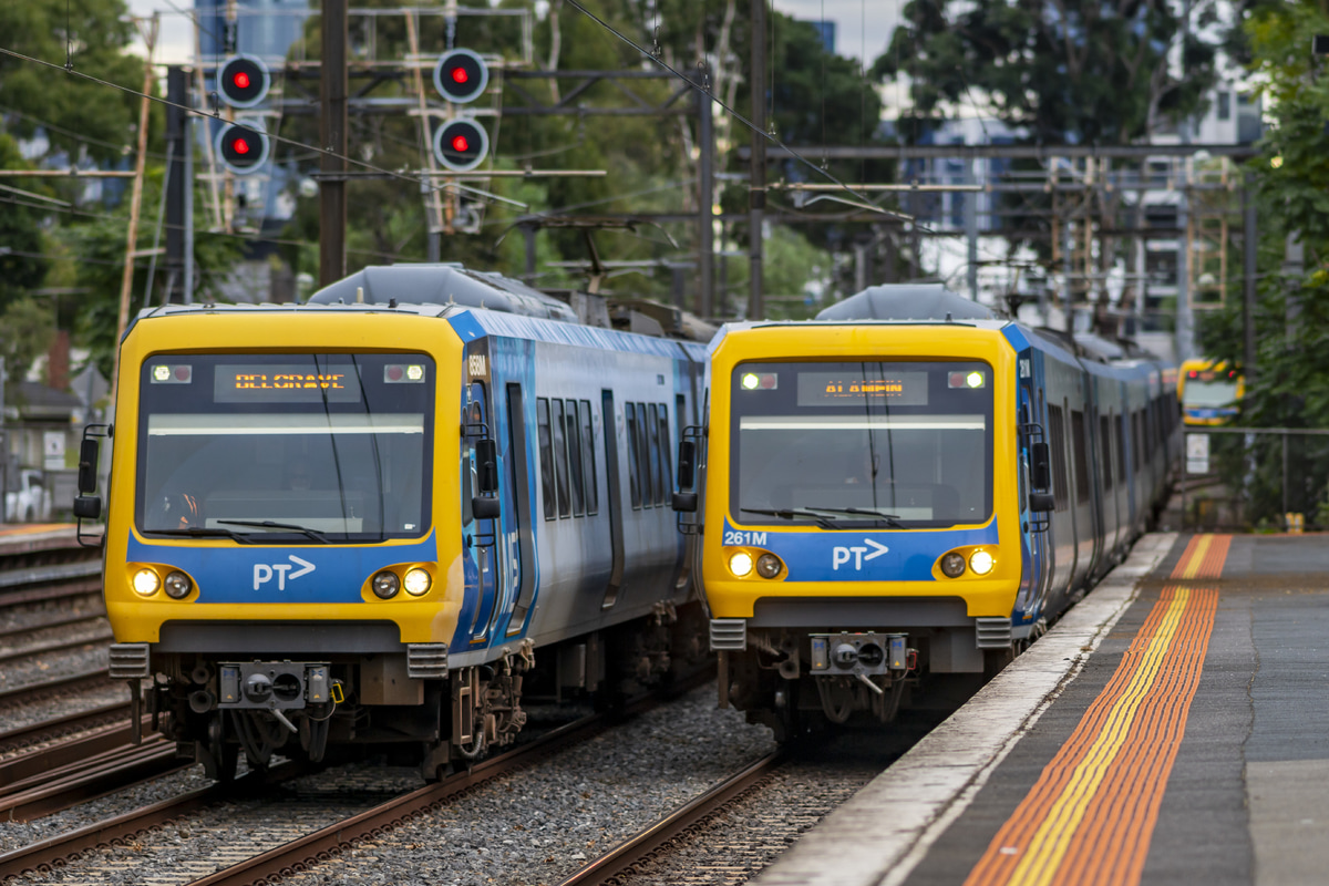 Metro Train Melbourne Metro Train Melbourne Alstom X&#039;Trapolis 100 858M