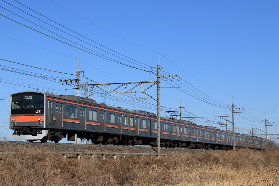 JR東205系センM6編成<br class="br-sp" />(M6編成)の写真