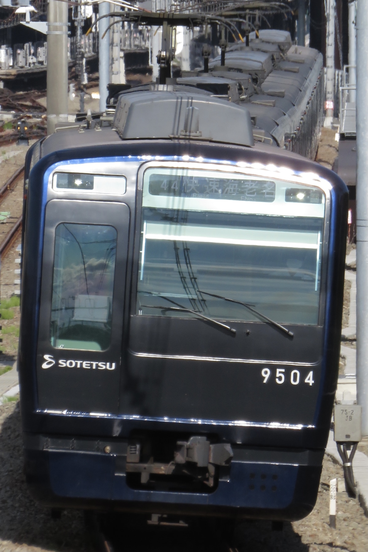 相模鉄道 かしわ台車両センター 9000系 9704×10
