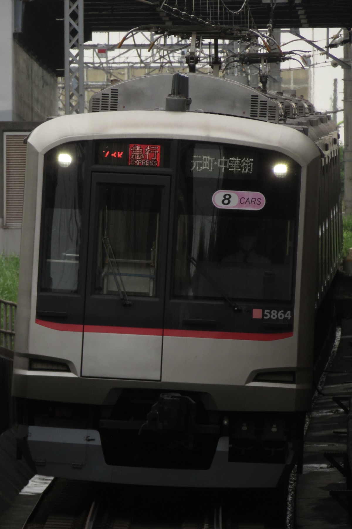 東急電鉄 元住吉検車区 5050系 5164F