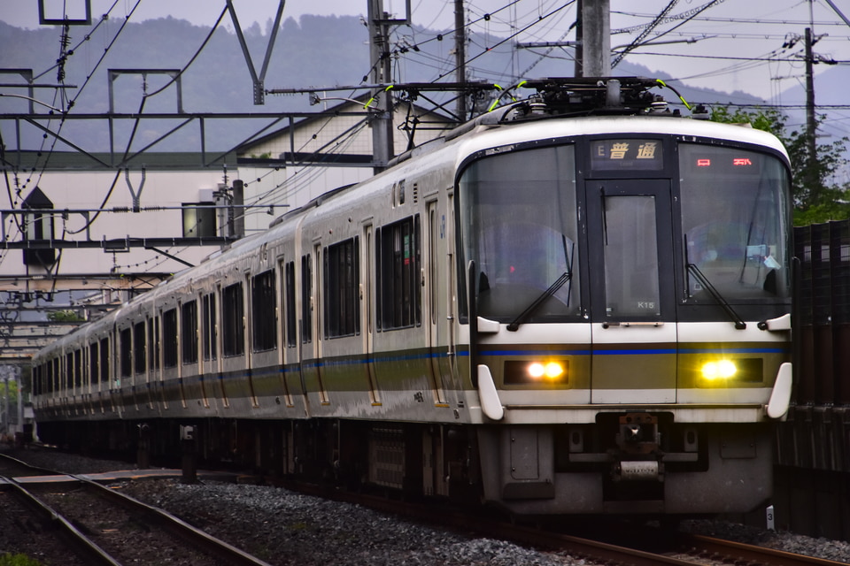 JR西221系K15編成の写真
