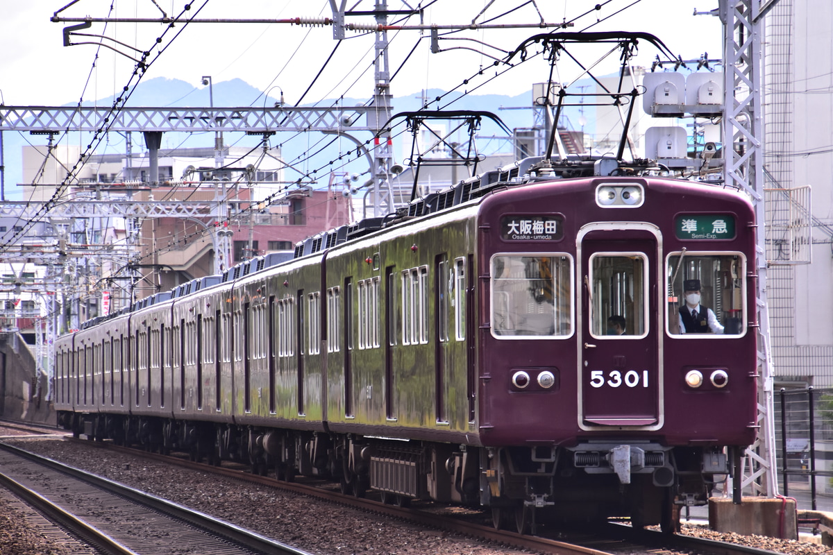 阪急電鉄 正雀車庫 5300系 5301F