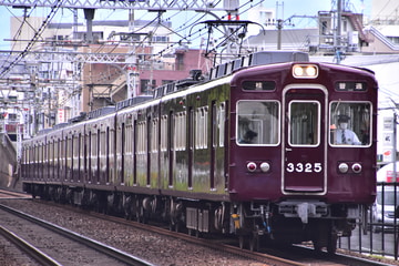 阪急電鉄 正雀車庫 3300系 3325F