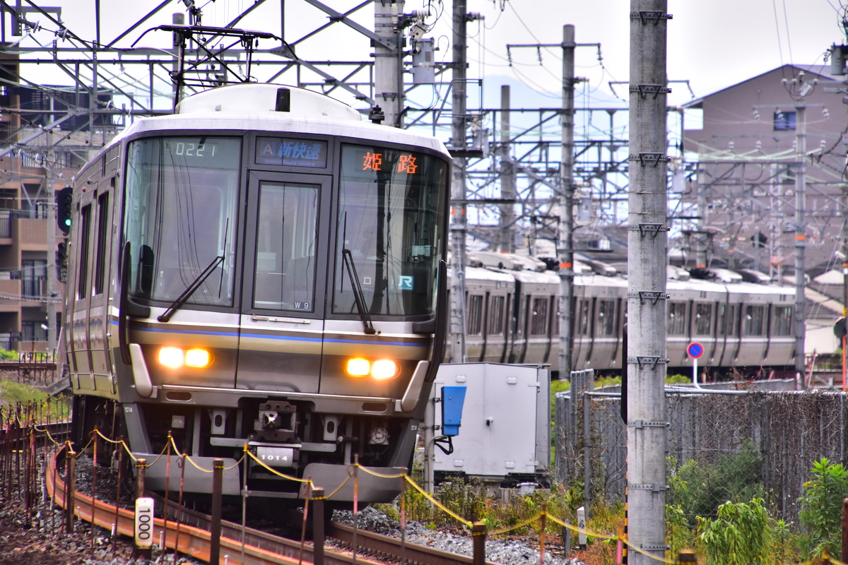 JR西日本 網干総合車両所本所 223系 W9編成