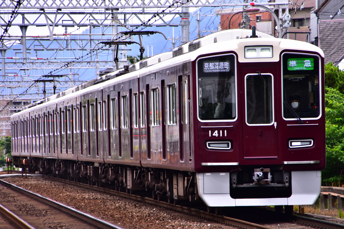 阪急電鉄 正雀車庫 1300系 1311F