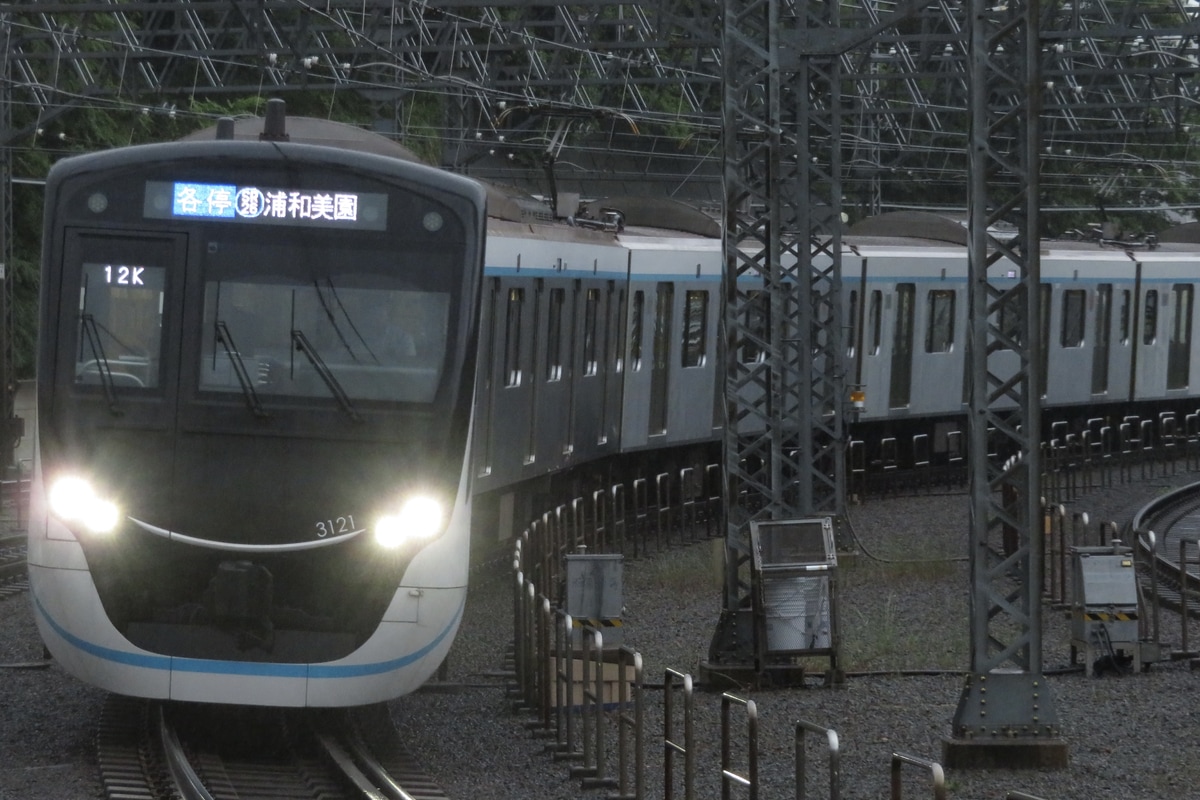 東急電鉄 元住吉検車区 3020系 3121F