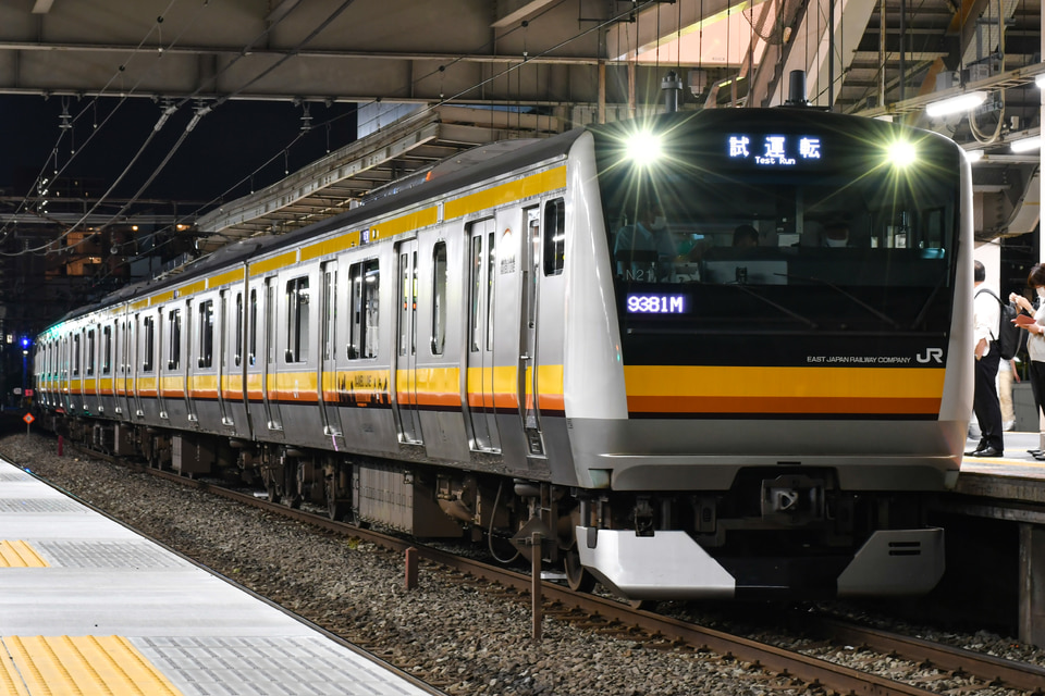 JR東日本E233系8000番代N21編成の写真