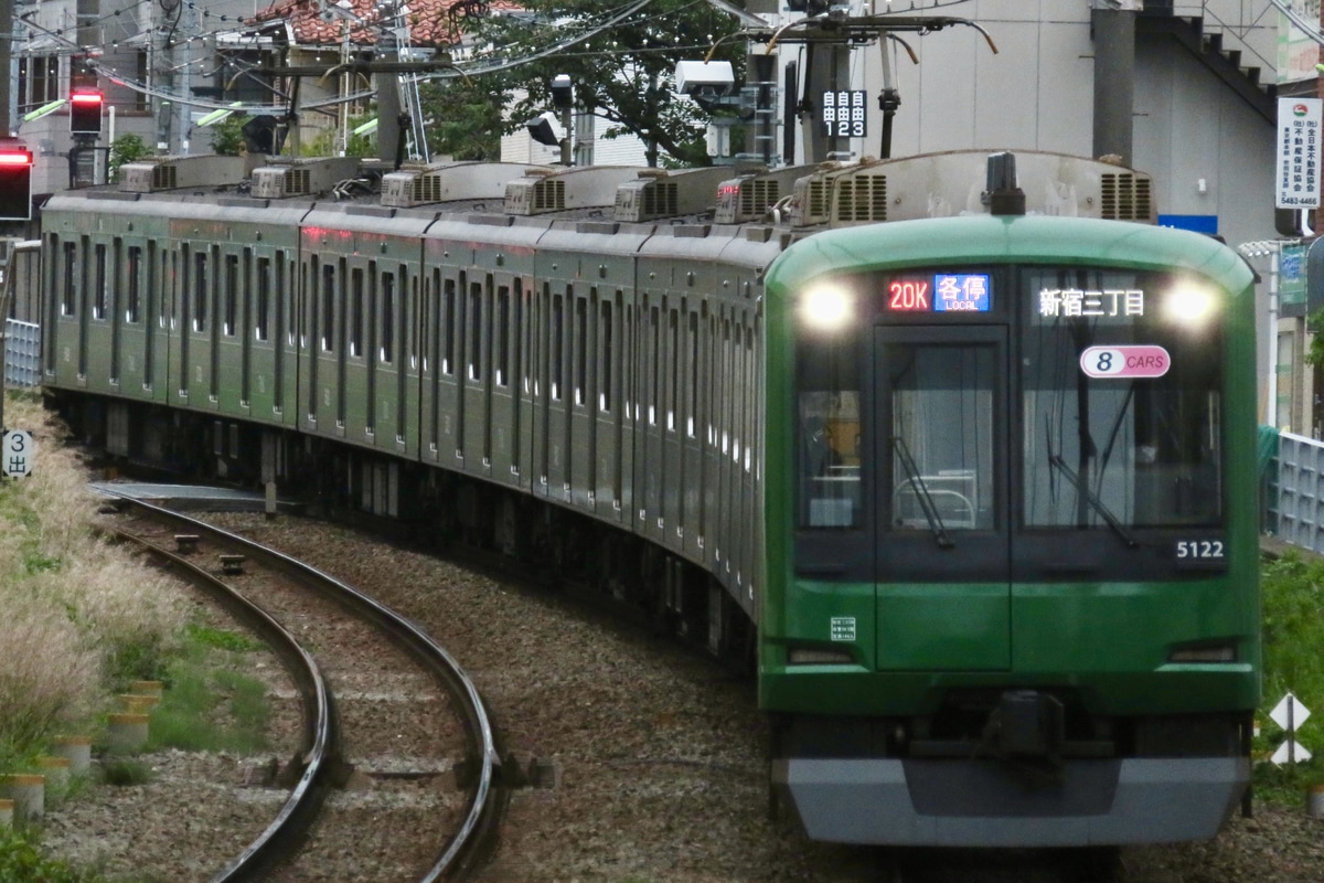 東急電鉄 元住吉検車区 5000系 5122F