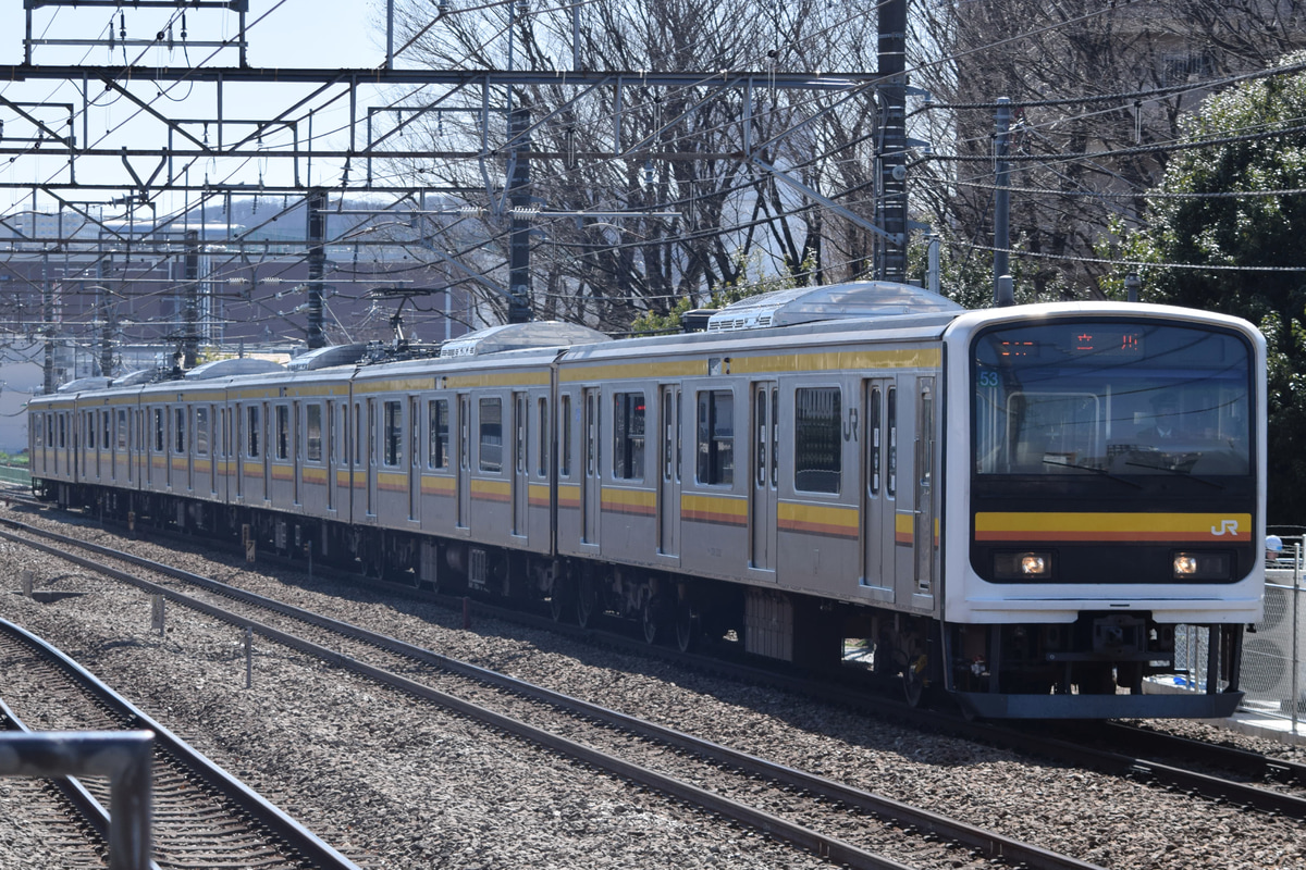 JR東日本 中原電車区 209系 ナハ53編成