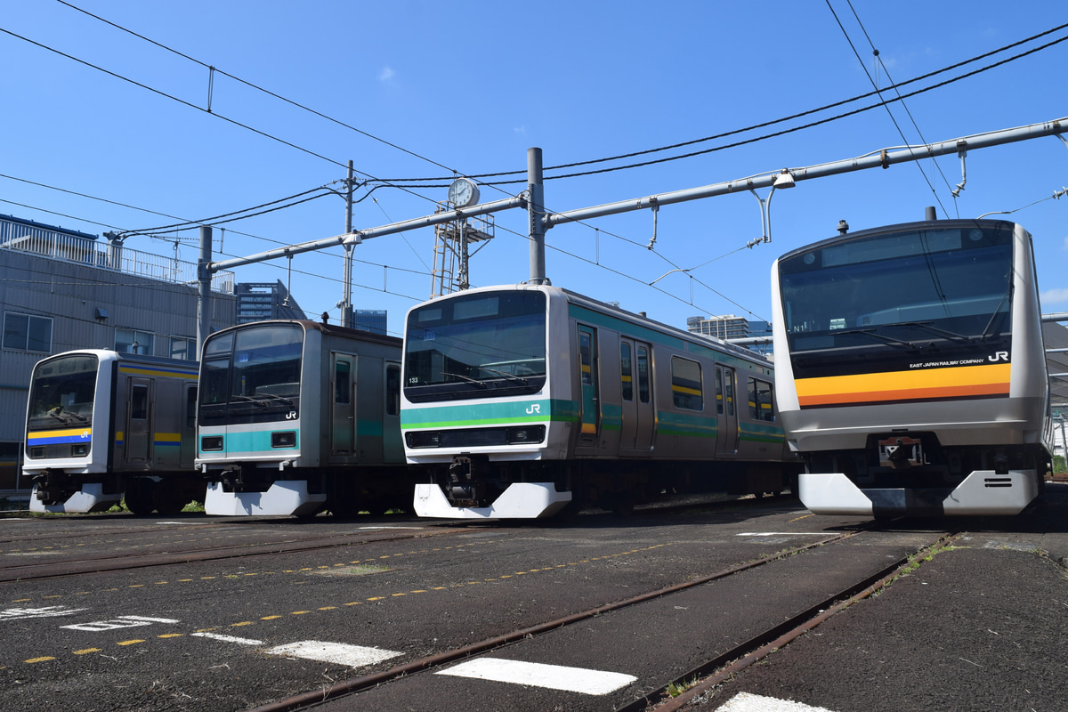 JR東日本 中原電車区 E233系 ナハN1編成