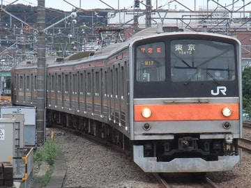 JR東日本 東所沢電車区 205系 ケヨM17編成