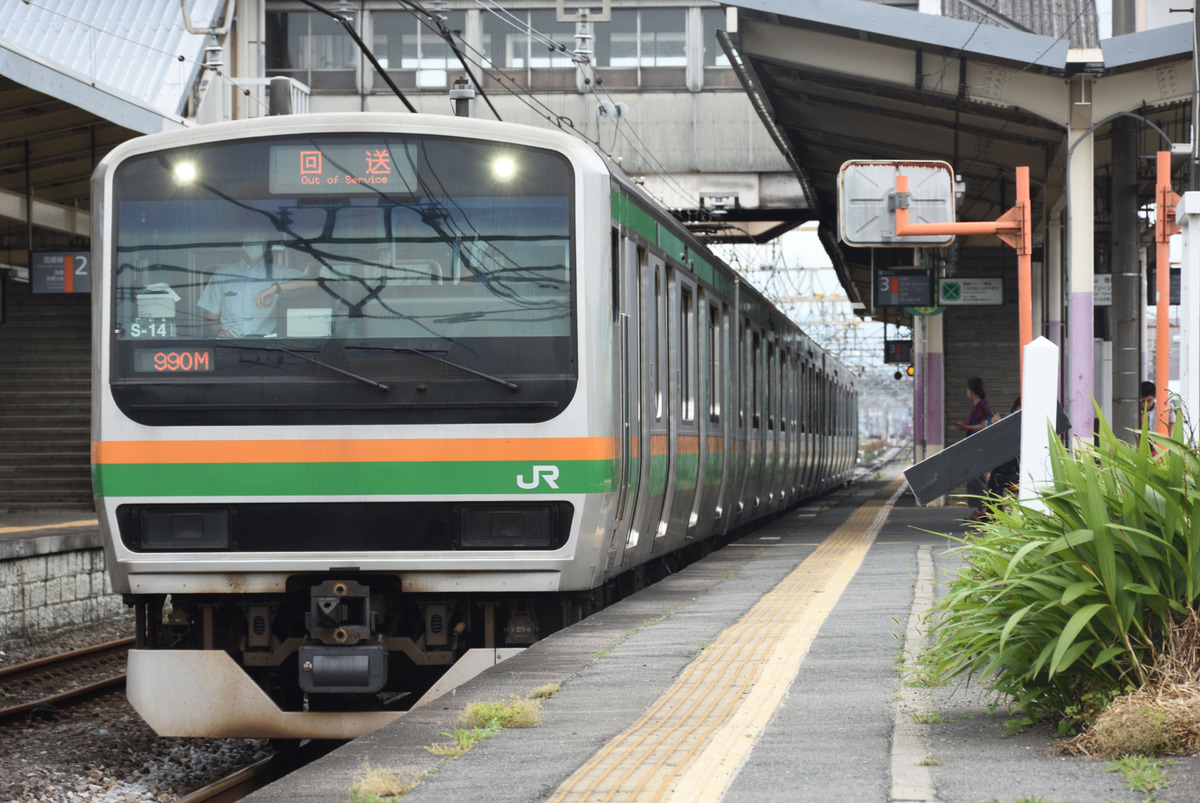 JR東日本 国府津車両センター E231系 コツS-14編成