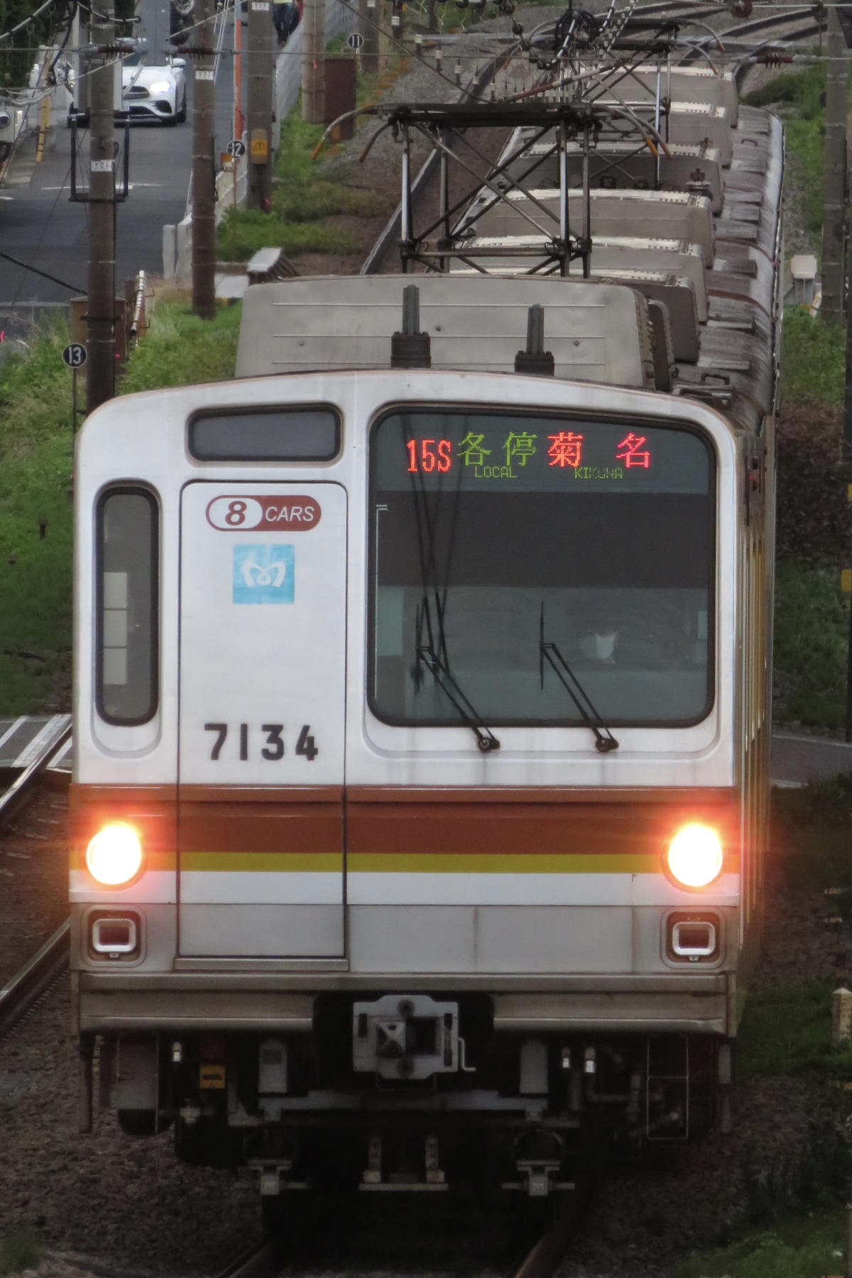 東京メトロ 和光検車区 7000系 7134F