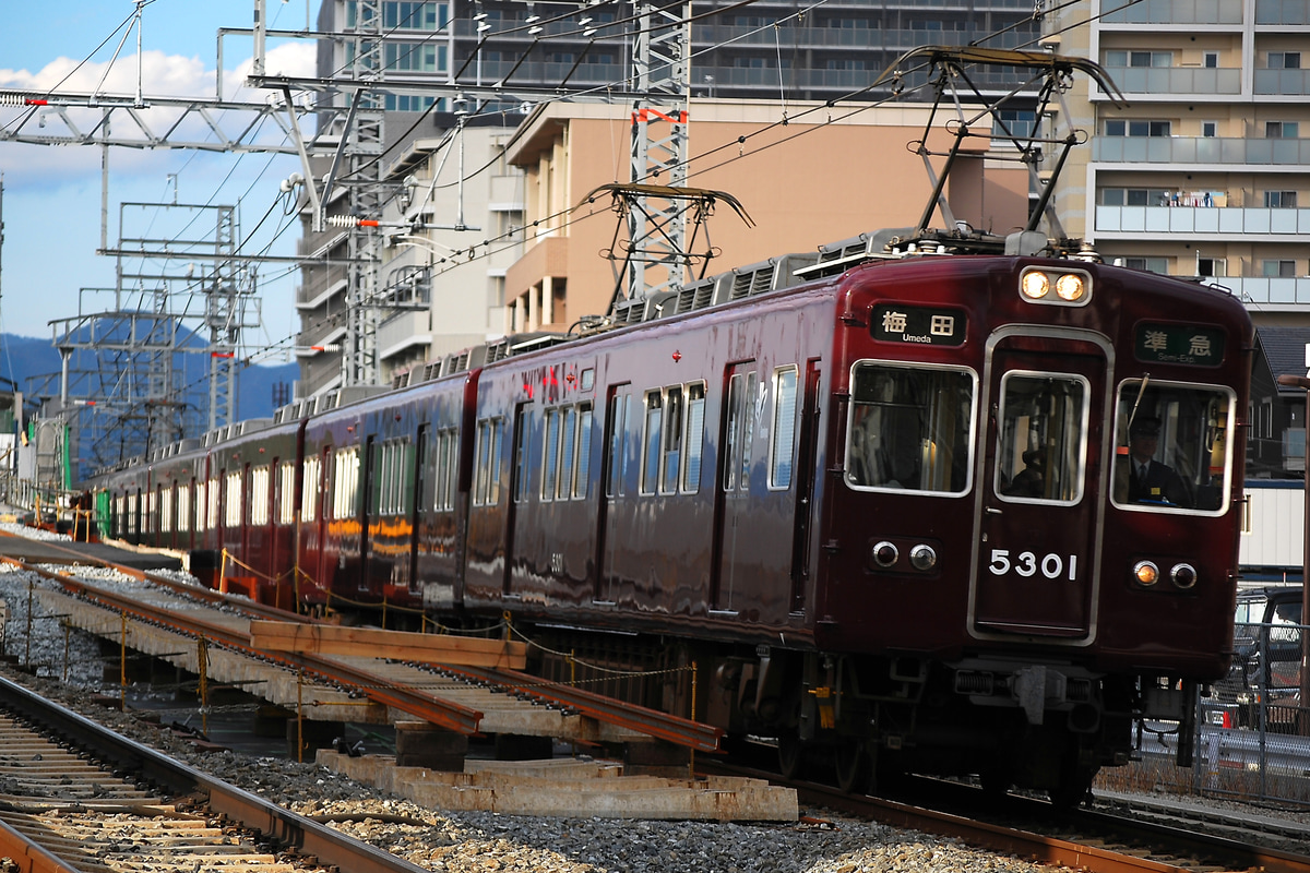 阪急電鉄 正雀車庫 5300系 5301F