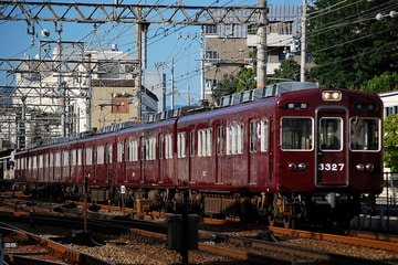 阪急電鉄 正雀車庫 3300系 3327F