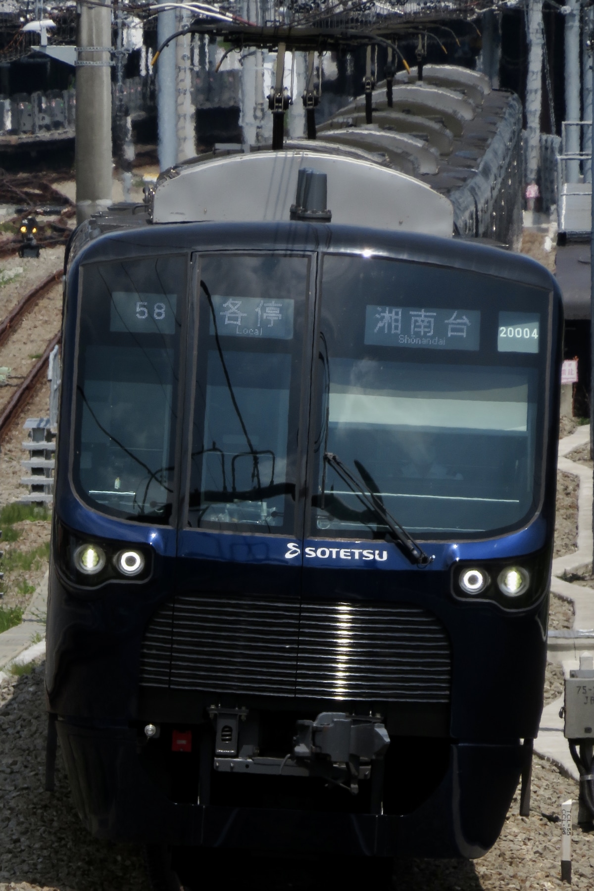 相模鉄道 かしわ台車両センター 20000系 20104×10