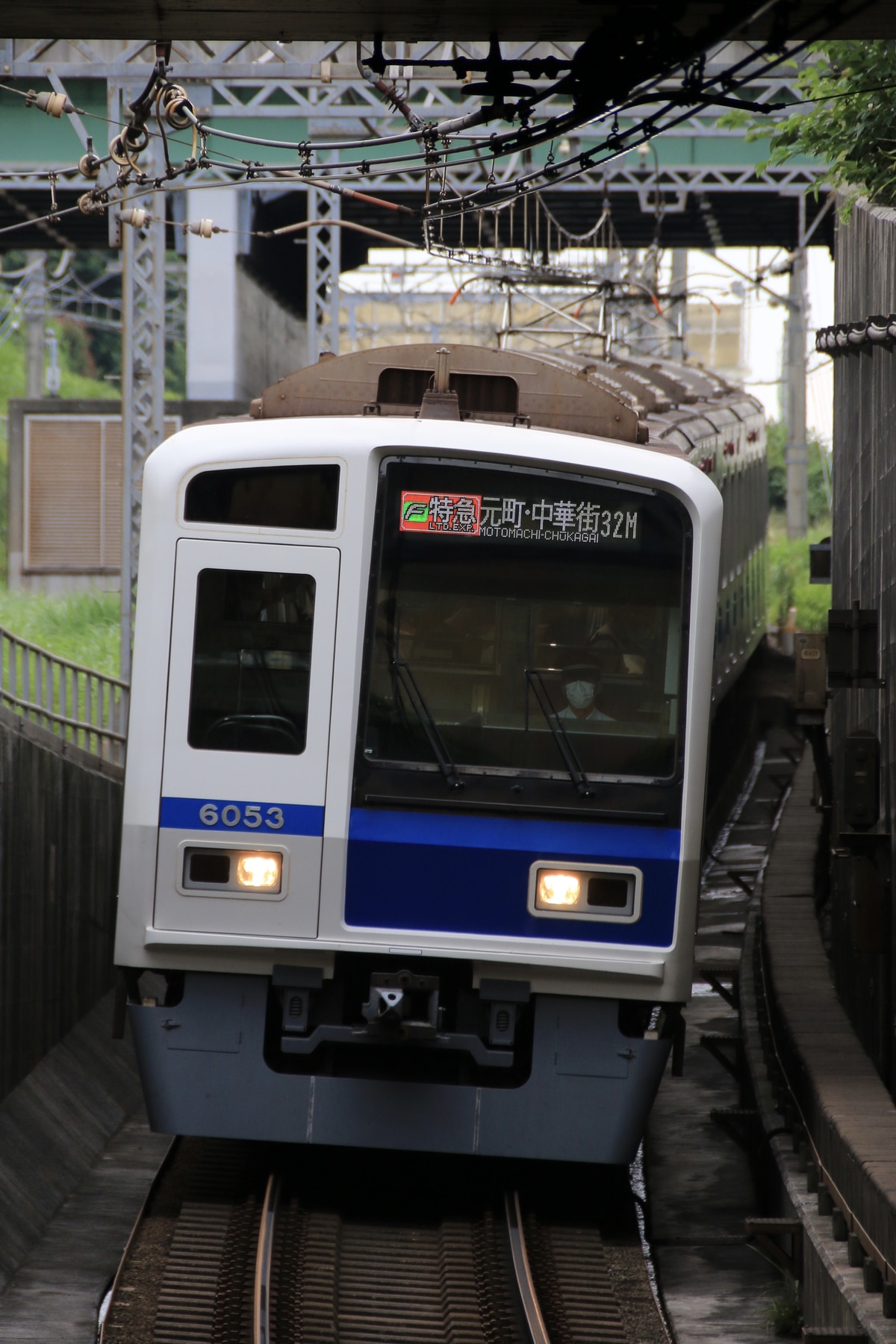 西武鉄道 小手指車両管理所 6050系 6153F