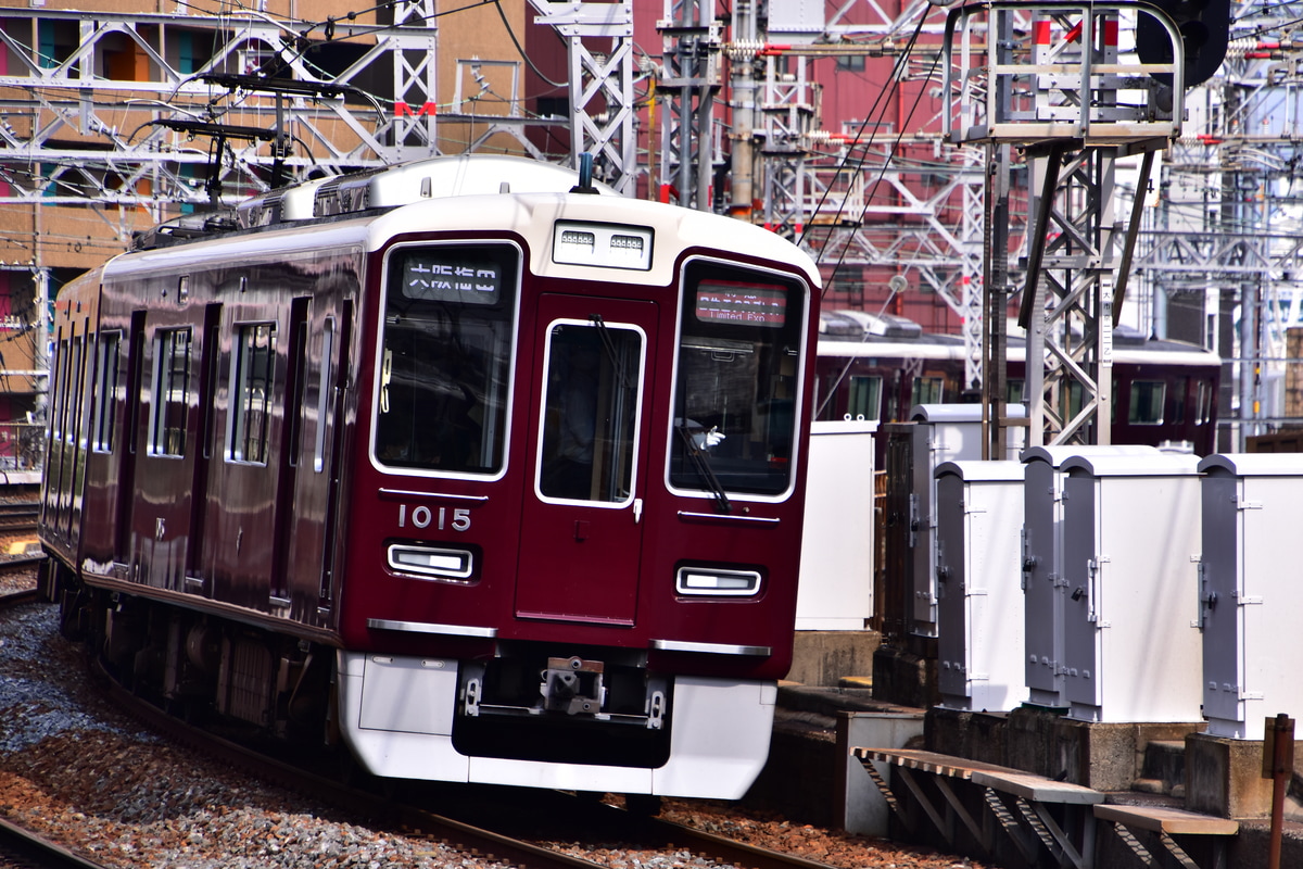 阪急電鉄 平井車庫 1000系 1015F