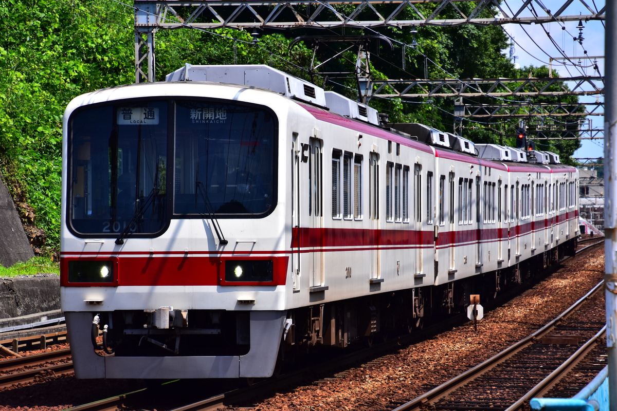 神戸電鉄 鈴蘭台車庫 2000系 2009F